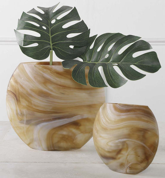 Dunes Swirl Vases - Set of 2