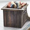 Southwestern Wood Storage Bin - Natural