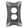 Tribal Turquoise Outlet Cover - SALE