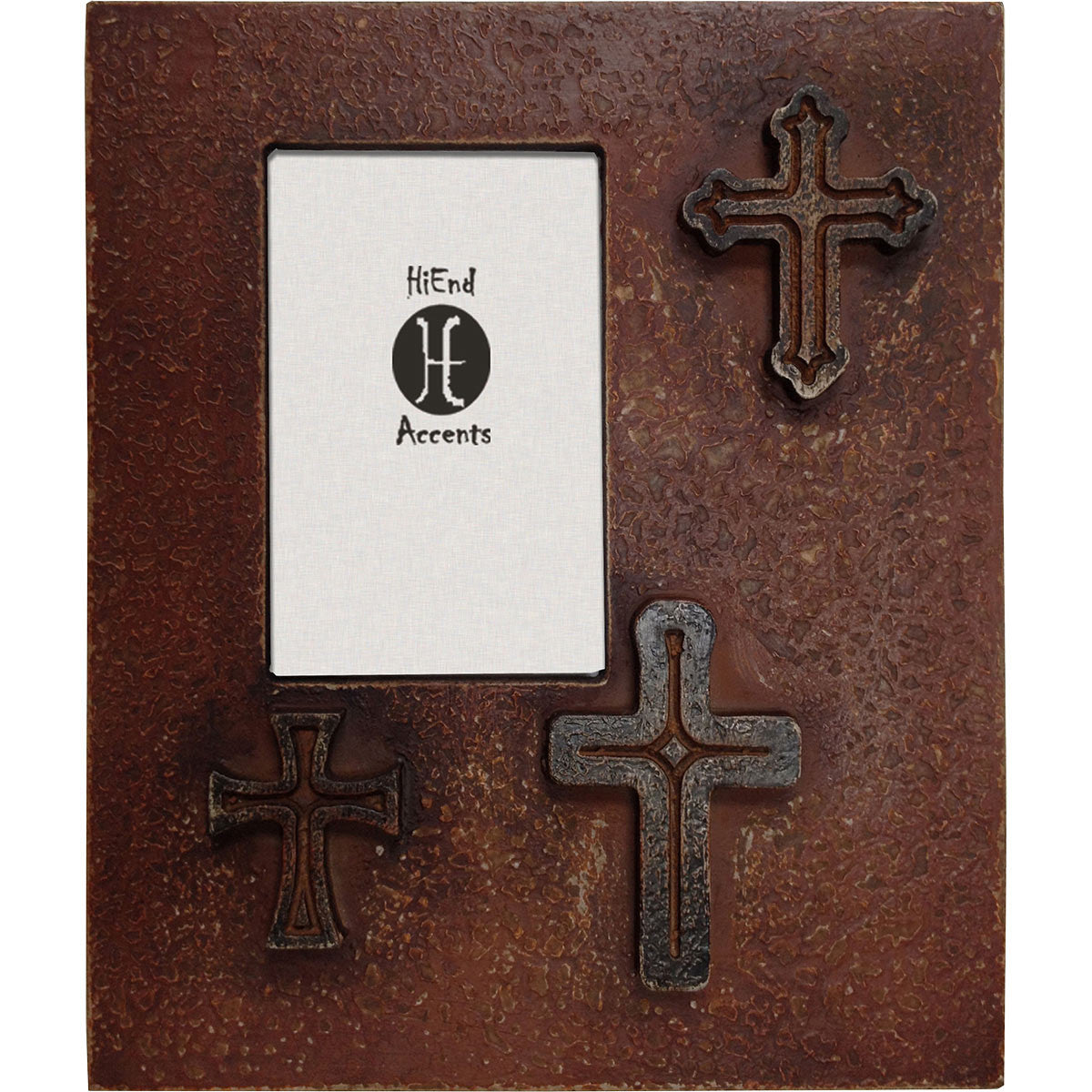 Tres Cruces 4 x 6 Photo Frame - Red