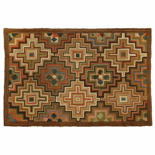 Camp Monture Hooked Cotton Rug