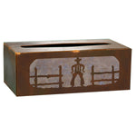 Cowboy Rectangular Tissue Cover
