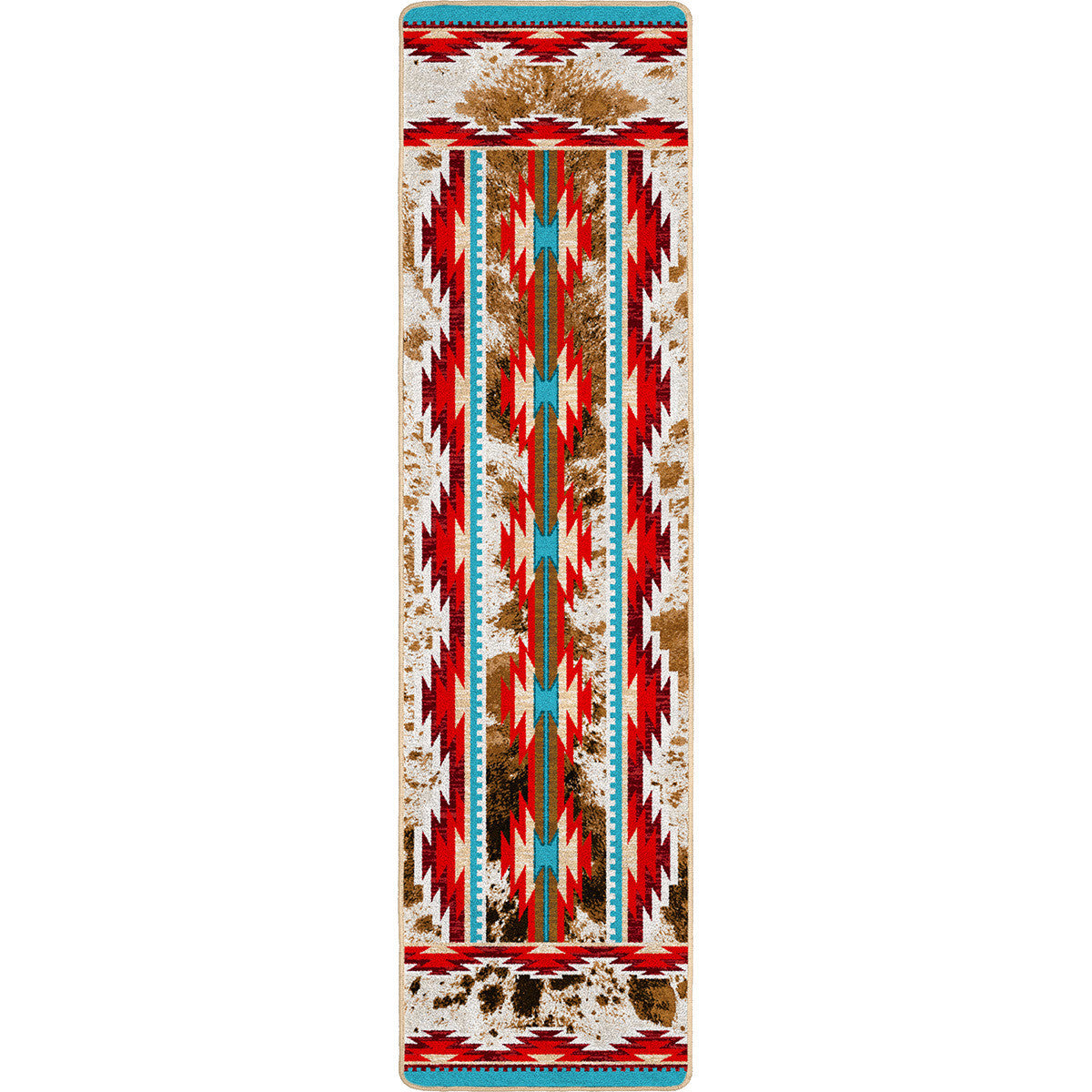 Spirit Quest Cowhide Rug - 2 x 8