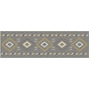 Gray Desert Diamond Stair Tread - Set of 2