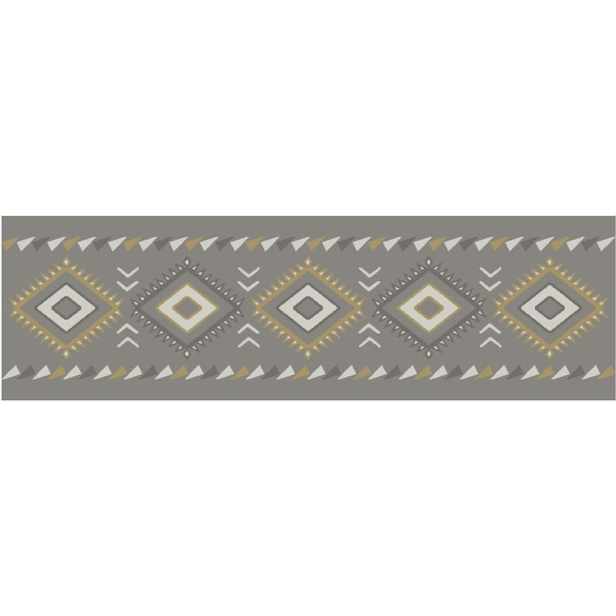Gray Desert Diamond Stair Tread - Set of 2