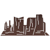 Mountain Desert Metal Wall Art