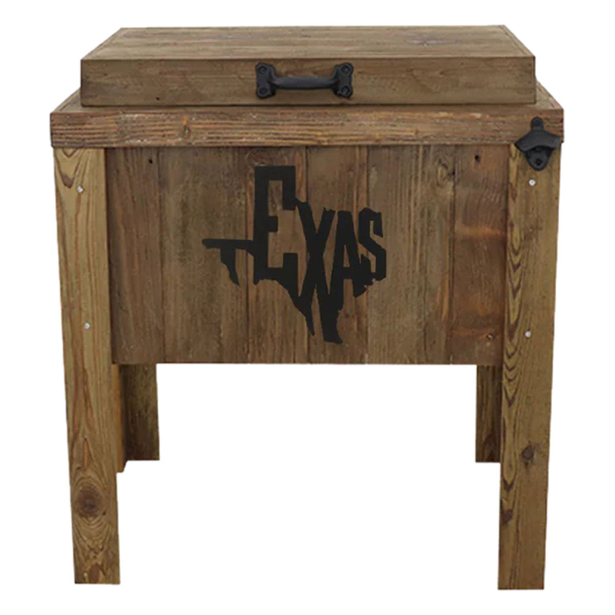 Texas State Single Cooler - Walnut