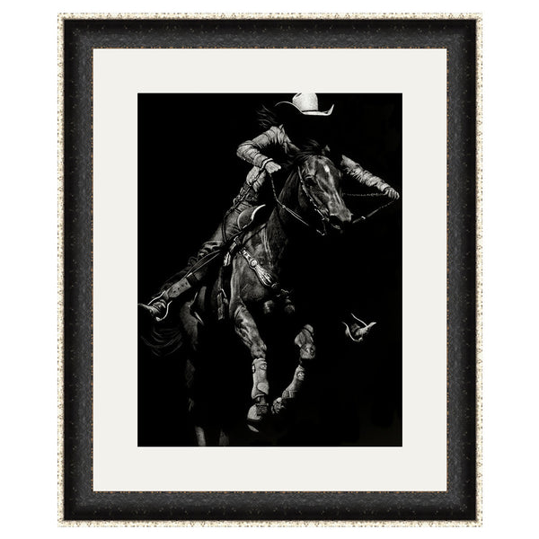 Wyoming Rodeo II Framed Art