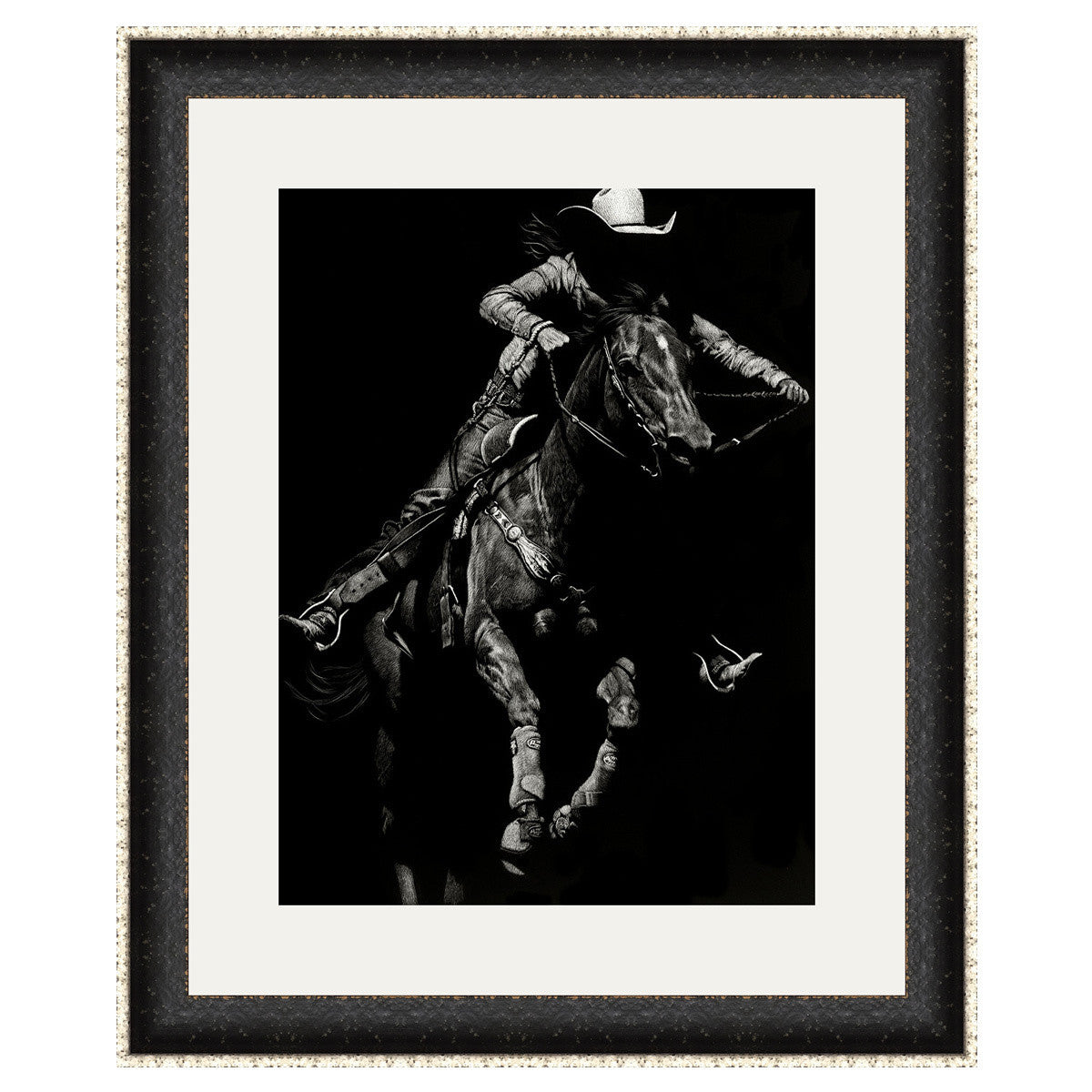 Wyoming Rodeo II Framed Art