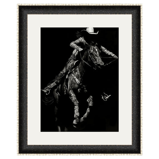 Wyoming Rodeo II Framed Art