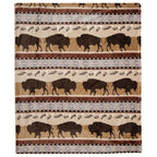 Buffalo Adventures Travel Throw - OUT OF STOCK