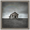 Prairie Church Framed Canvas
