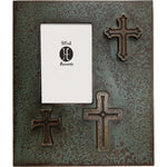 Tres Cruces 4 x 6 Photo Frame - Turquoise