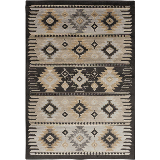 Paramount Charcoal Rug - 5 x 8