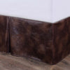 Rustic Faux Leather Bedskirt - Full - OUT OF STOCK UNTIL 07/22/2026