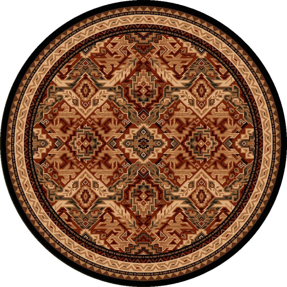 Manor Lodge Rug - 8 Ft. Round