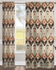 Rustic Chevron Room Darkening Window Panel - 84 Inch - OUT OF STOCK UNTIL 08/17/2026