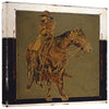 Cowgirl and Horse Wrapped Canvas