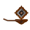 Diamond Copper Berry Toilet Paper Holder