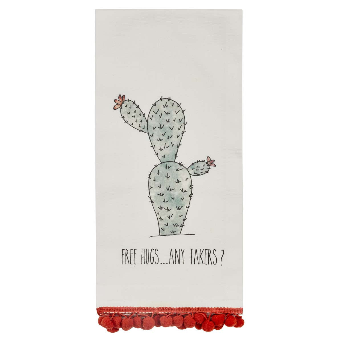 Cactus Hugs Dishtowels - Set of 4