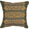 Tribal Stripes Square Accent Pillow - Green - OUT OF STOCK UNTIL 10/07/2026