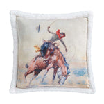 Buster Campfire Accent Pillow