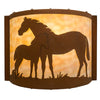 Mustang Love Wall Sconce