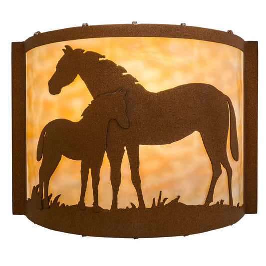 Mustang Love Wall Sconce