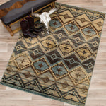Diamond Cross Rug - 5 x 7 - OUT OF STOCK UNTIL 10/08/2026