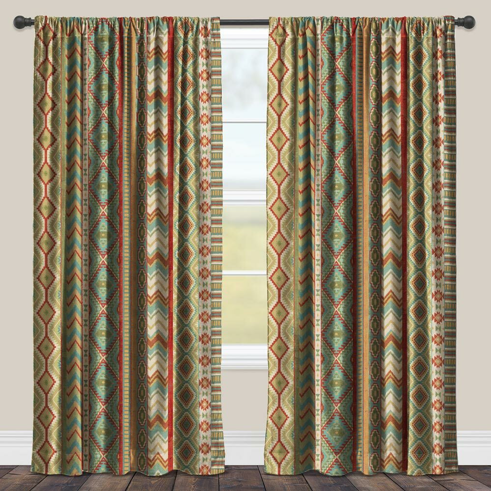 Pueblo Valley Blackout Window Panel - 95 Inch