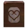 Heart Square Tissue Cover