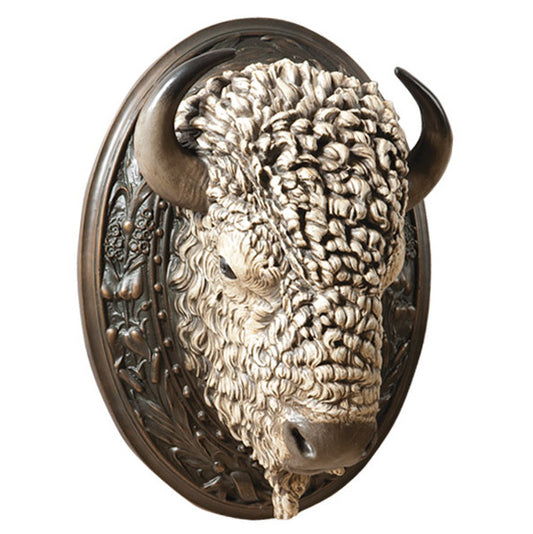 White Buffalo Head Mount