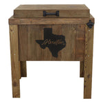 Houston Texas Single Cooler - Walnut