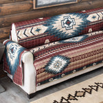 Crimson Durango Mesa Loveseat Cover