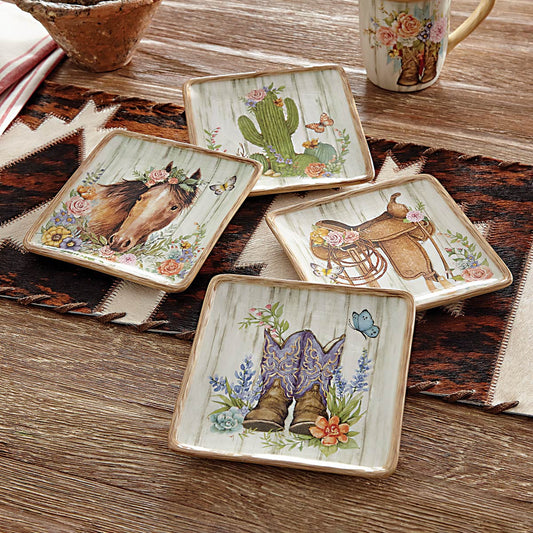 Highland Ranch Salad Plates - Set of 4 - SALE
