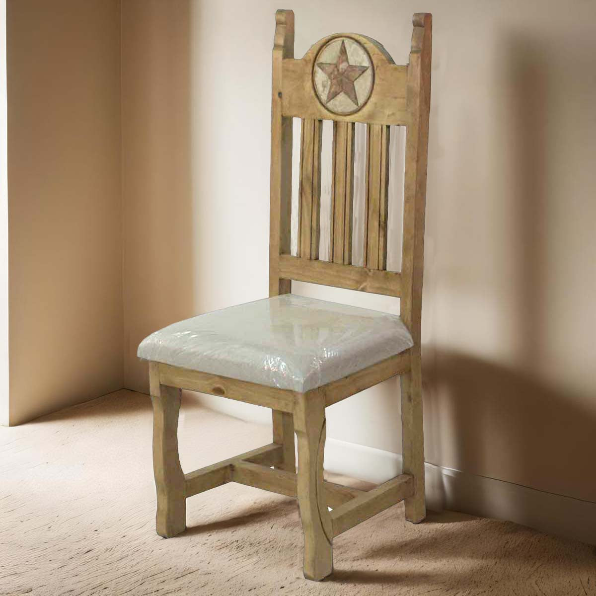 Stone Star Cushioned Dining Chair