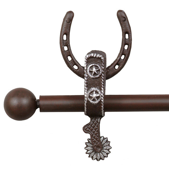Spur Curtain Rod & Rod Holders