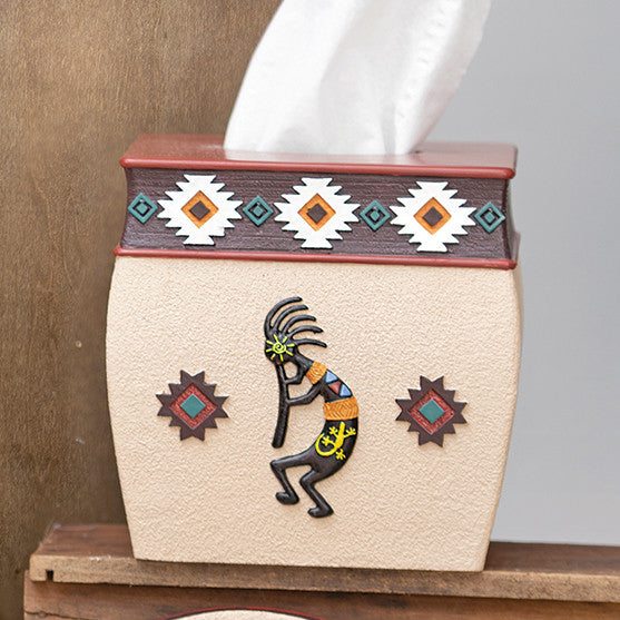Southwest Kokopelli Tissue Box