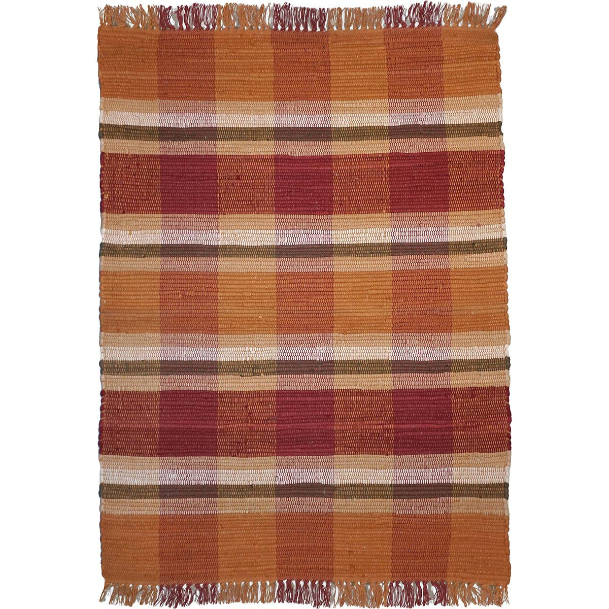 Bakersfield Rust Rug - 2 x 6