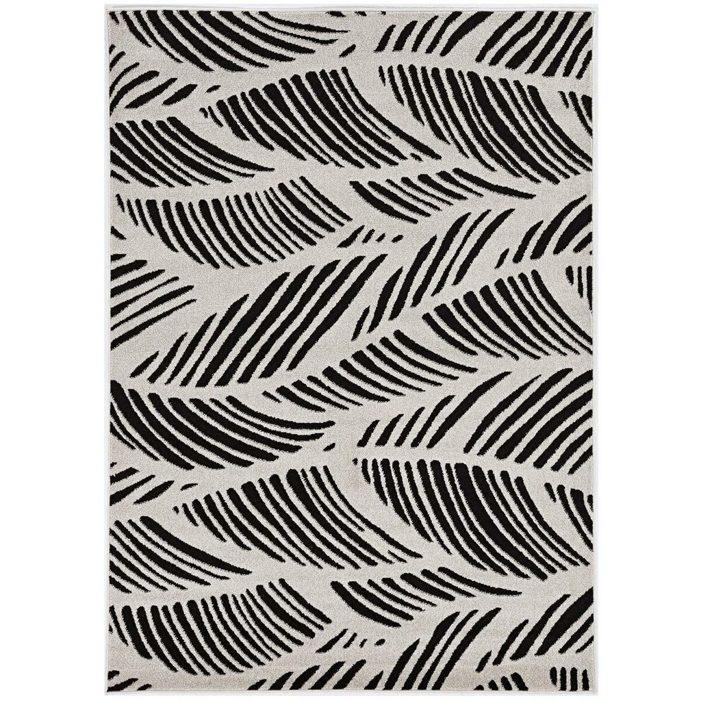 Dusk Feathers Indoor/Outdoor Rug - 7 x 10