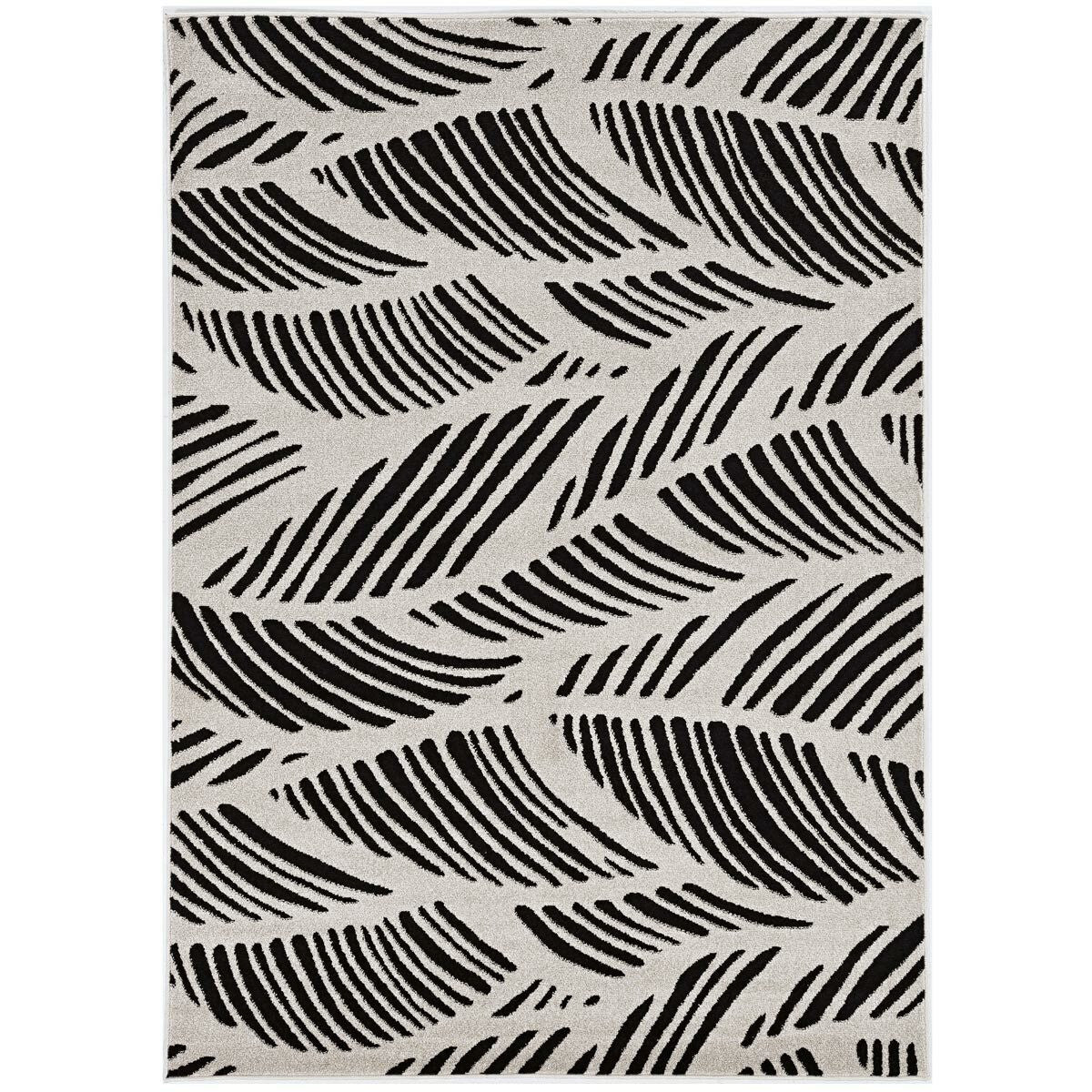 Dusk Feathers Indoor/Outdoor Rug - 7 x 10