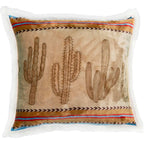 Cactus Horizon Sherpa Pillow- SALE