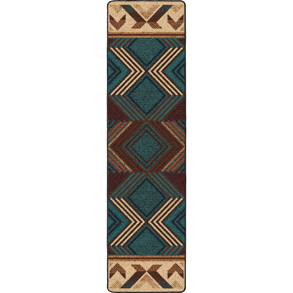 Aztec Mesa Rug - 2 x 8