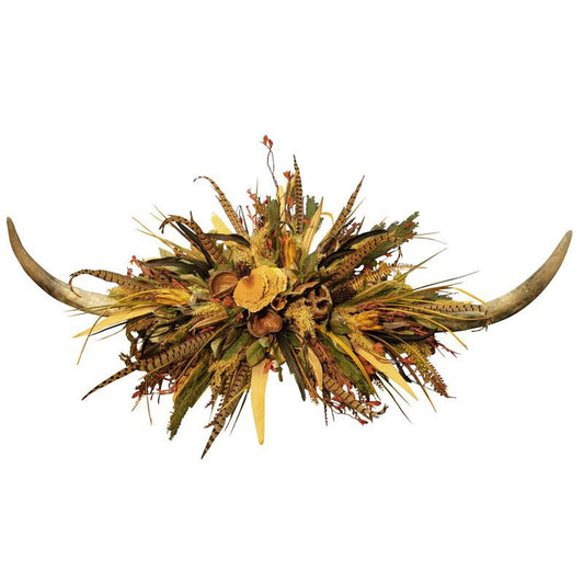 Nash Double Horn Wall Art