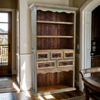Stafford Bookcase - Turquoise Rain