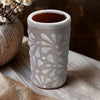 Talavera Hues Gray & White Shot Glass - Set of 6