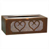 Heart Rectangular Tissue Cover