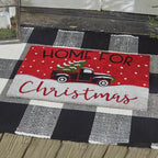 Christmas Truck Doormat