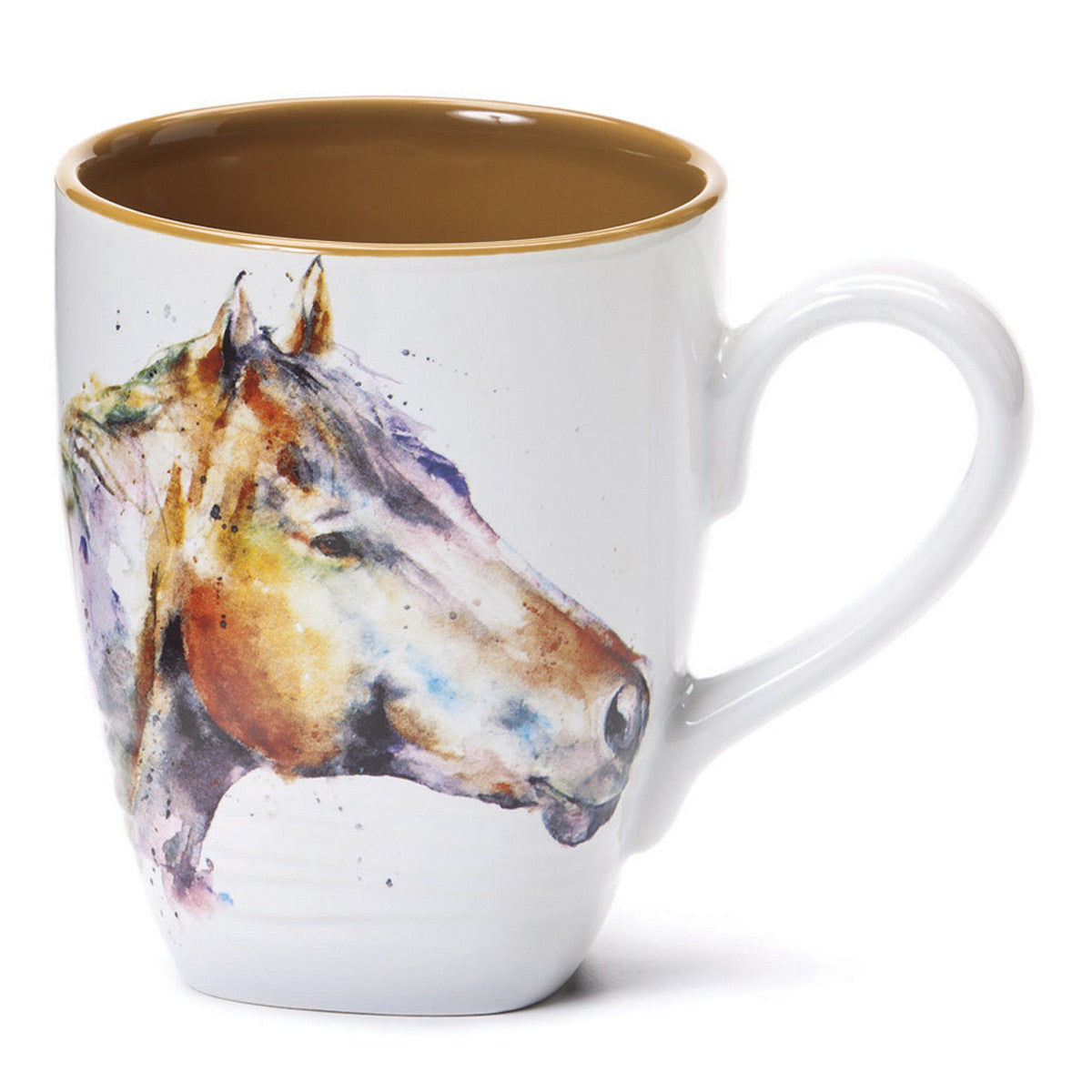 Watercolor Horse Profile Mug