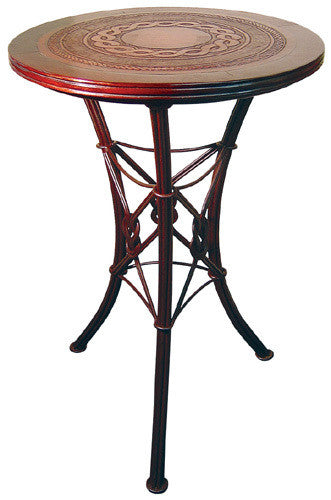 Western Iron Bistro Bar Table